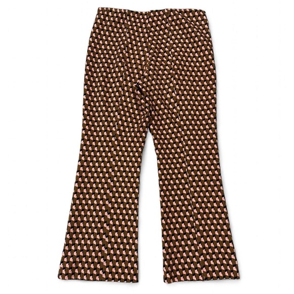 Anthropologie Maeve The Margot Kick-Flare Cropped Pants - Medium - Picture 5 of 8